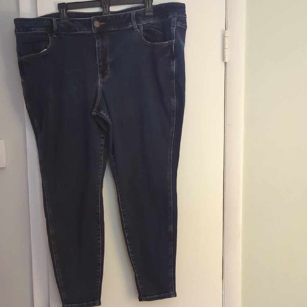 Maurices Dark Wash Mid-Rise Women's Skinny Jeans